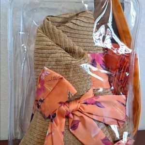 Steve Madden Hat and Shaw set